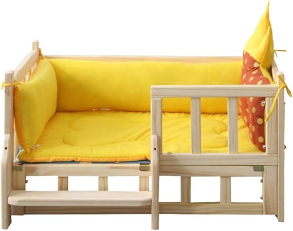 extra large wooden dog bed