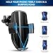 Moskee Wireless Car Charger Mount,Automatic Clamping,Qi 10W 7.5W Fast Charging,Air Vent Phone Holder Compatible with iPhone 11 11 Pro Max Xs MAX XS XR X, Miyababy Samsung Galaxy (Black)