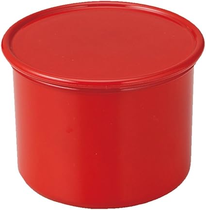 Amazon クラフトレシピ レトロ モーダ キャニスター Re 330ml コーヒー 缶 密閉 おしゃれ ホーロー お茶 赤 砂糖 塩 保存瓶 保存 容器 プラスチック 丸 丸型 蓋付き 大 保存 瓶 容器 密封 おすすめ ウェア 小 お弁当 かわいい 小さい