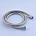 Senlesen Brushed Nickel 59 Inch Brass Fittings Extra Long Flexible Replacement Handheld Shower Hose