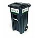 Toter Two-Wheeled Trash Can Cart, 32-gallon