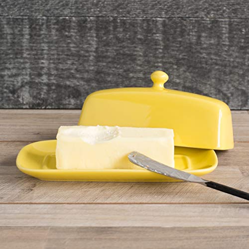 Now Designs Butter Dish, Lemon Pricepulse
