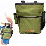 Metal Detecting Finds Bag Waist Digger Pouch Tools Bag for PinPointer Garrett Detector Xp ProPointer Accessories … (Green)