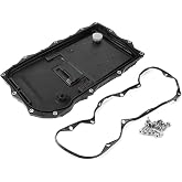 24118612901 Automatic Transmission Filter Oil Pan Kit 8 Speed with Washer Screws for Dodge RAM 1500 for BMW 228i 328i 330i 335i 340i 430i 435i 440i 528i 530i 535i 24117624192 24117604960 (24118612901)