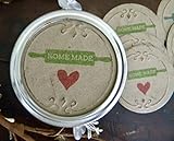Mason Jar Labels, Homemade Food Labels, Jar Stickers, Mason Jar Lid Inserts, Gifts in a Jar Tags, Canning Jar Labels
