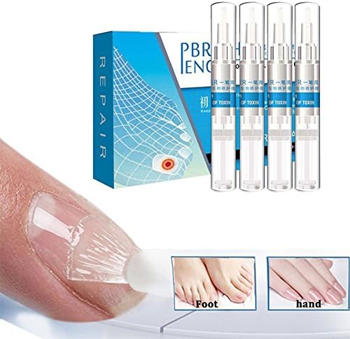 EDTara Fungal Nail Renewal Treatment, Toenail Fungus Treatment Toenail Antifungal Care Nail Fungus Treatment Pen Fungal Nail Gel 3ML x 4