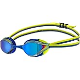 ARENA Unisex Kids Junior Python Swim Racing Goggles Ages 6 to 12 Young Competitive Swimmers