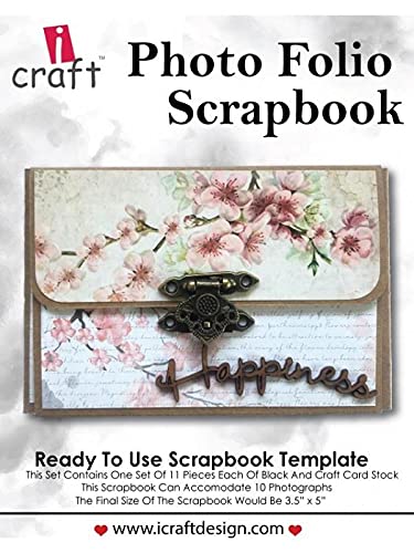 I-Craft Photofolio Scrapbook, 3.5x5
