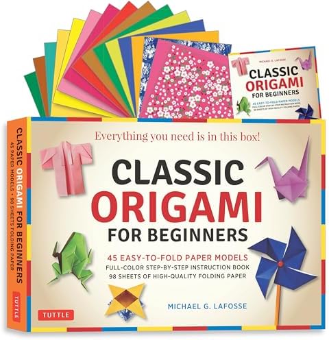 Amazon.com: Japanese Origami Kit for Kids: 92 Colorful Folding