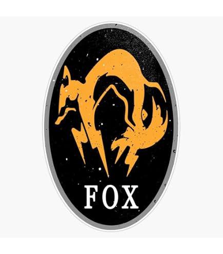 Amazon.com: FOX Hound Logo - Metal Gear Solid - Vinyl Decal