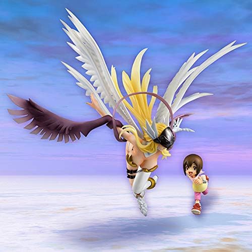 Digimon Adventure Angewomon Angemon 1/8 Anime Figure PVC Collection Model Toy Decoration Doll Vinyl Figure For Kids Teens And Anime Fans Angewomon-25CM