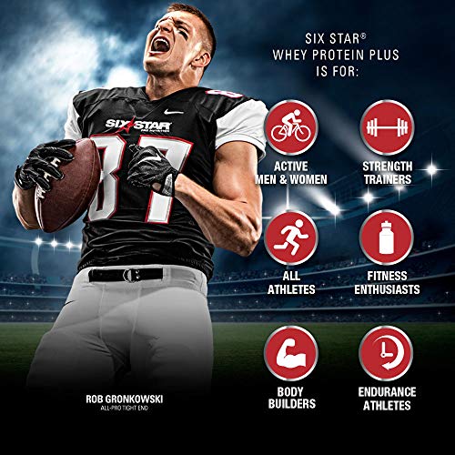 image for Six Star Elite Series 100% Whey Protein Powder Plus Muscle Builder, 90