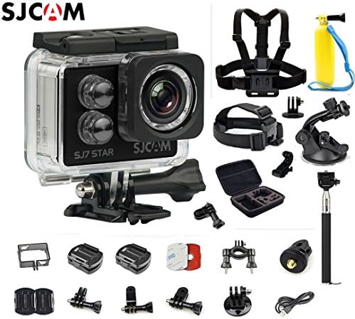 Original SJCAM SJ7 Star WiFi 4K 30FPS 2' Touch Screen Remote Action Helmet Sports DV Camera Waterproof Ambarella A12S75 Chipset+6-in-1 Accessories