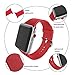 ALNBO Compatible Apple Watch Band 38mm 40mm Soft Silicone Replacement Sport Band iWatch Strap for Apple Watch Series 4,3,2,1 8 Pack