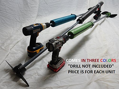 Drill Paddle for Canoe, Kayak, Raft, Boat, Outdoors, Pontoons, Fishing Tubes, Watercraft, Dingy, Sailboat
