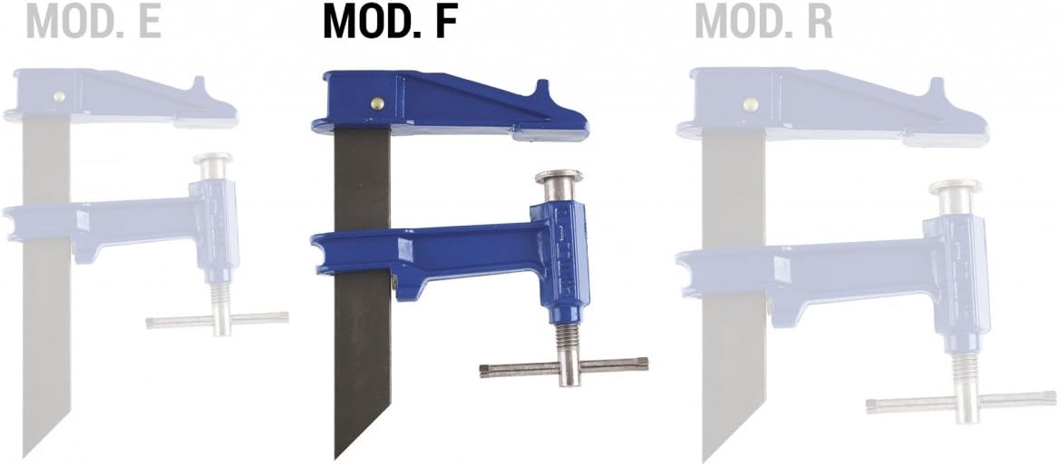 Piher Screw Clamp Model F 120 cm Working Length, Blue - Image 4