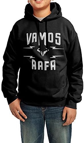Youth's Rafael Nadal Rafa Vamos Logo 100% Cotton Hoody X-Large