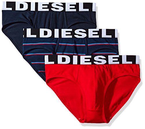 [- Diesel Men's Umbr-andrethreepack Slips  -]