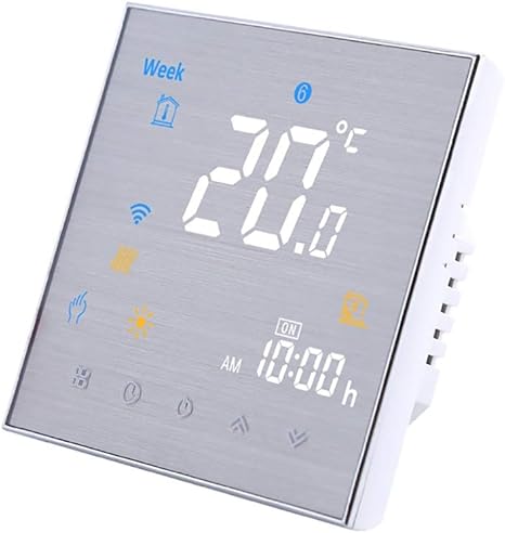 Amazon Co Jp 電気床暖房水 ガスボイラーは アレクサgoogleホームで動作しますwifiのスマートサーモスタット 水のための温度コントローラ 産業 研究開発用品