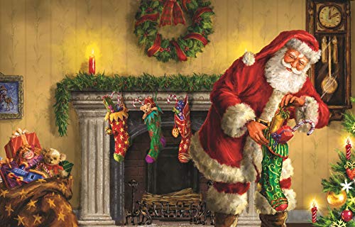 A Tight Fit 1000 pc Jigsaw Puzzle by SunsOut - Christmas Puzzle