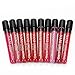 Neverland Beauty wasserdichte flussige Make-up Lips Lip Brush Matte Lippenstift Lip Gloss Super Long Lasting (SET3)