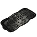 Ottomanson TRY RDM PDM Collection Indoor/Outdoor Boot Tray Non-Slip Doormat Modern Mat for Entryway Patio Backyard Garage, Black, Pet-17.5