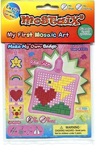 Mostaix Make My Own Badge (pink)