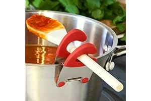 1pc Kitchenware Support Rest, Stainless Steel Utensil Pot Clip, Anti-Scald Kitchen Clip For Cooking, Home, Restaurant Use, Ki