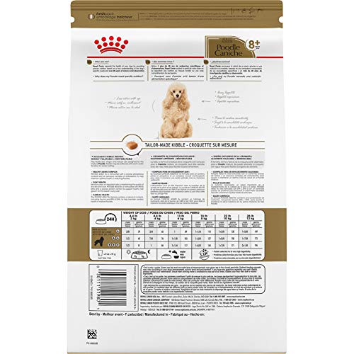 Royal Canin Breed Health Nutrition Poodle Caniche 8+ Adult Dry Dog Food