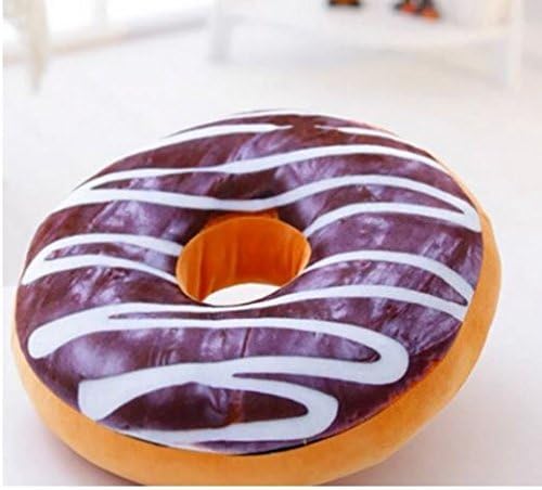 Donuts, plush toys, office chair cushion, backrest cushion, sofa nap pillow bed car pillow40cm (A)