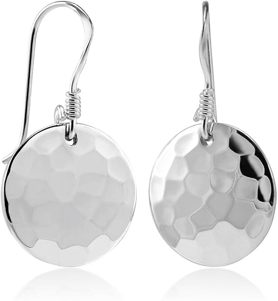 round disk earrings