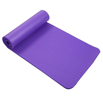 RCFRGVVEVCF Estera de Yoga 15Mm Ejercicio Plegable Estera de ...