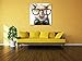Muzagroo Art Lovely Pig with Glasses Paintings for Living Room Canvas Decor Wall Art Large Size Paintings for Wall Stretched Ready to Hang(32x32in)