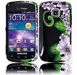 Samsung illusion I110 Samsung Galaxy Proclaim S720C Design Cover - Green Flower