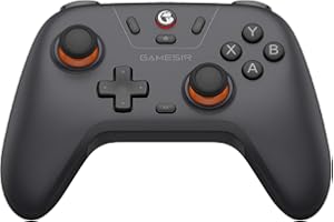 GameSir Nova Lite Wireless Controller – 2.4G & Bluetooth Gamepad for Windows PC, iPhone, Android, Switch & Steam Deck – Hall Effect Triggers, Turbo Function, Rumble Vibration - Black