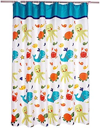 cortinas de ducha multicolores cortinas