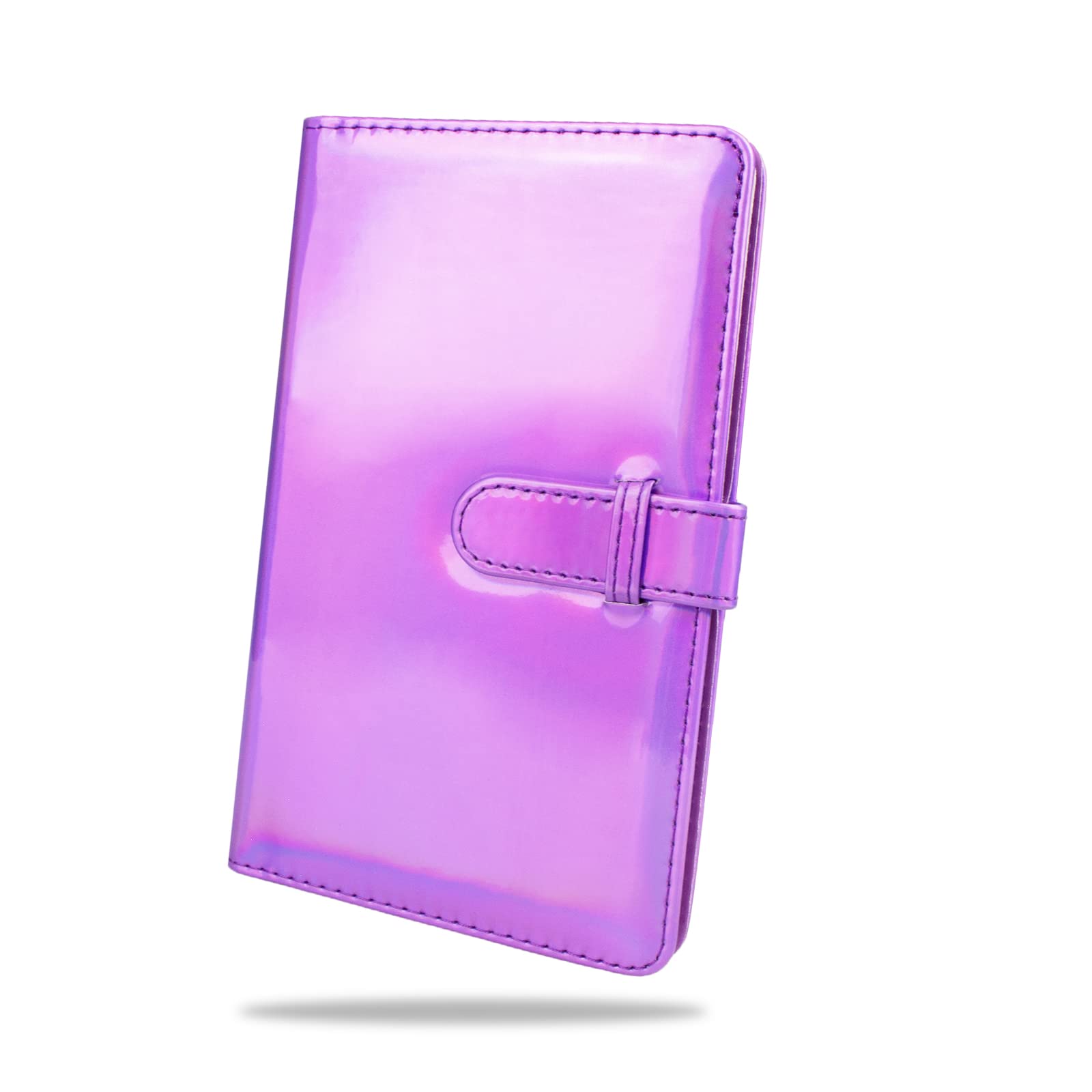 Rieibi 96 Pockets Instax Mini Photo Album, Wallet PU Leather Photo Album for Fujifilm Instax Mini Evo/12/11/8/9/7s/25/70/90 Instant Camera, Shine Colorful Photo Album for Polaroid