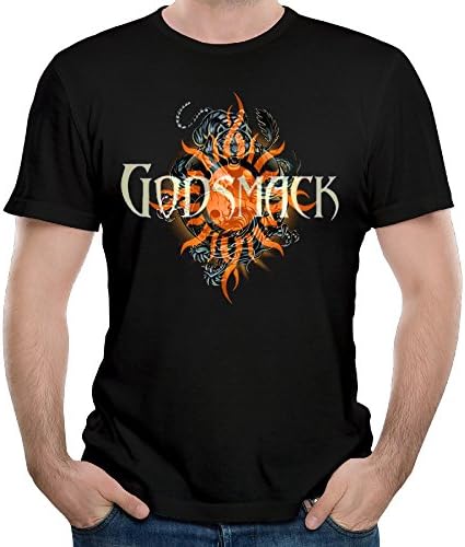 Men's AsleepAwake - Godsmack T Shirts Funny Printing Shirt