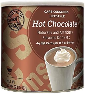 Big Train Carb Conscious Coffee, Hot Chocolate, 2 Pound by Big Train