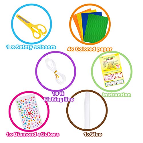Liberry Arts and Crafts Supplies for Kids Craft Art Supply Kit for
