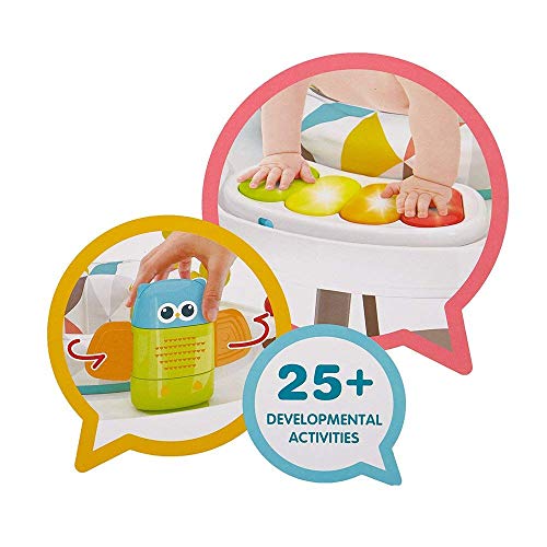 Dporticus Baby 3-Stage Jump Entertainers Activity Center Playful Multi-Function Jump&Rocking Chair with Toys and Music - Thumbnail 6