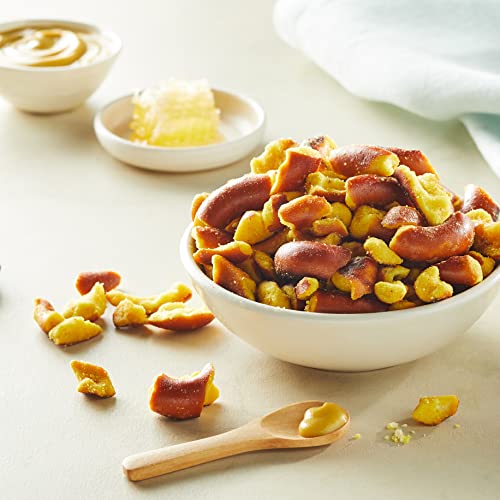 APLENTY HONEY MUSTARD & ONION FLAVORED SOURDOUGH PRETZELPIECE, 12 OZ