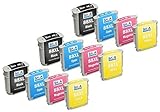Skia Ink Cartridges Compatible Ink Cartridge Replacement for HP 88 ( Black , 12-Pack )