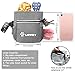 LANNEY Pet Treat Pouch for Training and Walking - Dog Training Pouch Treat Bag with Drawstring Inner, Poop Bag Dispenser, Metal Clip, Adjustable Waist Belt & Shoulder Strap