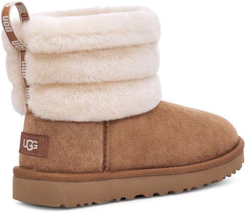 fluff mini quilted booties