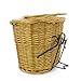 Large Willow Bicycle Basket for Dogs – Hand Crafted By Beach and Dog Co – Handlebar Bracket and Leashes Included (Monterey Large)thumb 3