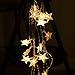 Beaumode Twinkle Star String Lights 10Ft 20 LED Battery Powered Fairy String Lights for for Chrismas Year Party Wedding Garden Décor (Warm White,Star)