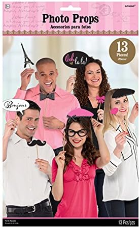 BRIDAL SHOWER 'A Day in Paris' Photo Prop Set (13pc)