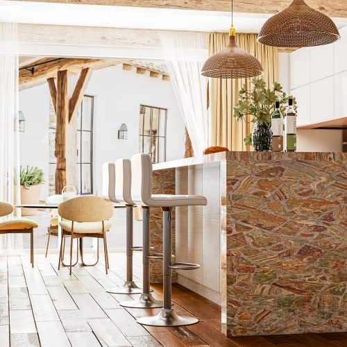 Furmax Bar Stools Modern Pu Leather Swivel Adjustable Hydraulic Bar