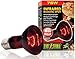 Exo Terra Heat-Glo Infrared Spot Lamp, 75-Watt/120-Volt